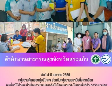 กลุ่มงานคุ้มครองผู้บริโภคและเภสัชสาธารณสุข