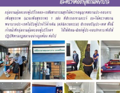 ตรวจอนุญาตสถานประกอบการ
