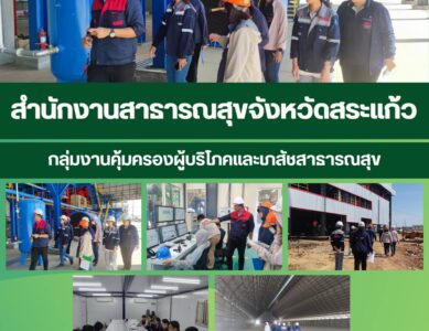 ตรวจสถานที่ผลิตอาหาร