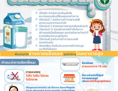 “นม…เครื่องดื่มที่อุดมด้วยคุณค่าทางโภชนาการ